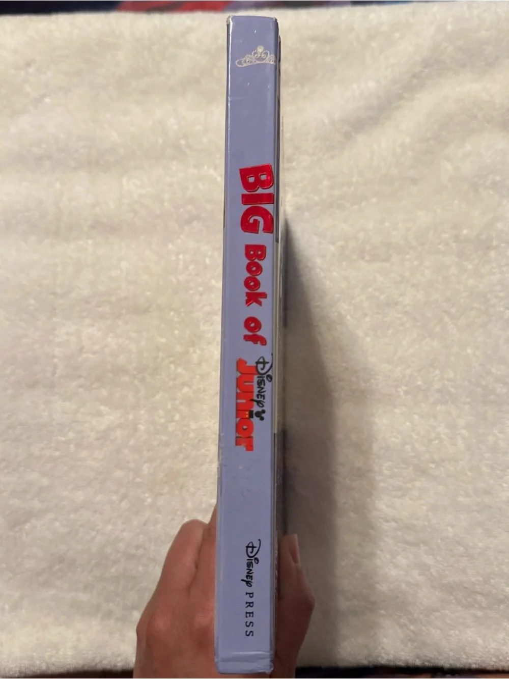 Disney Big Book of Junior Characters - Purple, White, Pink